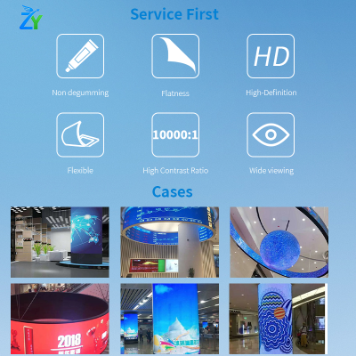 GOB Outdoor Creative Flexible Soft Ribbon LED Screen Modules P2.5 P3 P4 P5 Waterproof 320x160mm Led Video Wall Customized photo-5