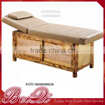 Customized Size Fashional Style Wooden Massage Bed Wholesales Supplier