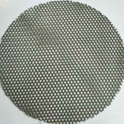 High Strength Olive Green Diomand Polyester Mesh Fabric With Resin For Tactical Backpack Lining photo-4