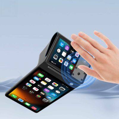 Z108p POS-терминал. Фабричная настройка. Терминал-принтер с распознаванием ладони с 3/4 ГБ ОЗУ и 16/32 ГБ ПЗУ. Сканер ладони для ресторанов/магазинов