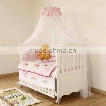 Solid Wood Baby Crib