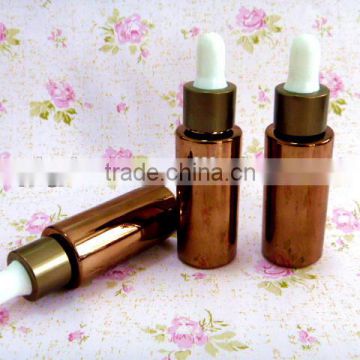 5ml ,10ml,15ml,20ml Glue dropper head Amber essential oil glass bottle,