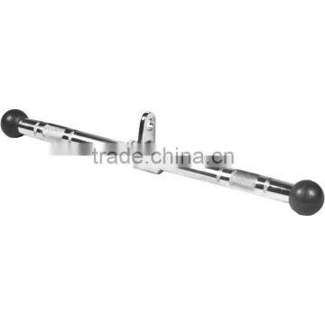 Chrome Lat Bar with Rubber Tipped