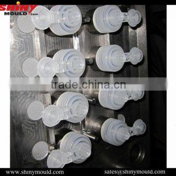 plastic flip top cap moulds / moldes de tapas