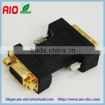 24+1 24+5 pin DVI male to 9pin 15 pin VGA female DVI plug to dsub jack                        
                                                Quality Choice