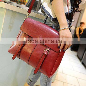 US and Euro Fashion PU Leather Single Shoulder Bag/leisure Bag/casual Bag/handbag/tote Bag/Motorcycle Bag