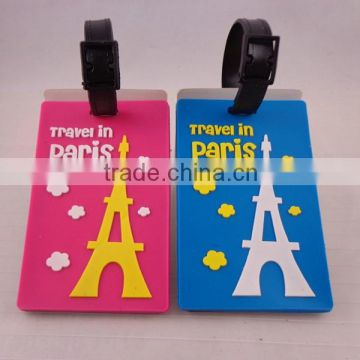 silicone rubber luggage tag