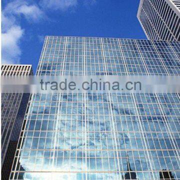 4mm-22mm clear and colored tempered glass for commercail building