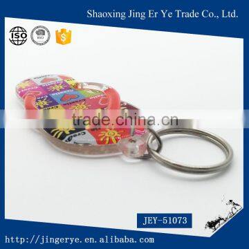 Colorful Red Flip Flop Keychain photo-3