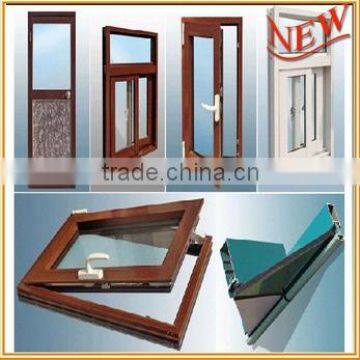 6063-T5/T6 extrusion Wooden transfer grain/printing aluminum profiles for decoration