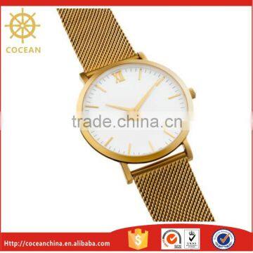 Best Price Fashion Vintage Latest New Hot Selling Cocean Tompiece Mesh Watch