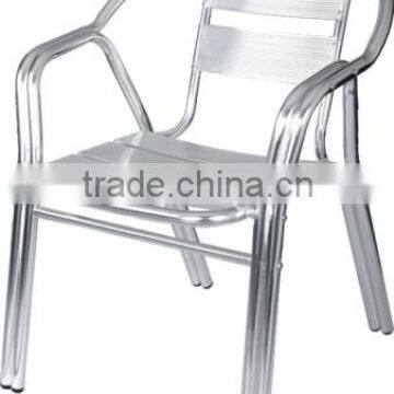 Outdoor Cheap Aluminum Chair With Armrest