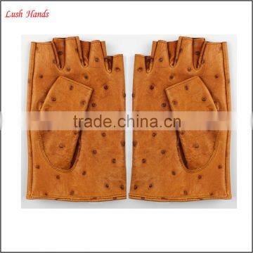 Women's Driving Leather Gloves Goatskin Handmade Leather Gloves photo-5
