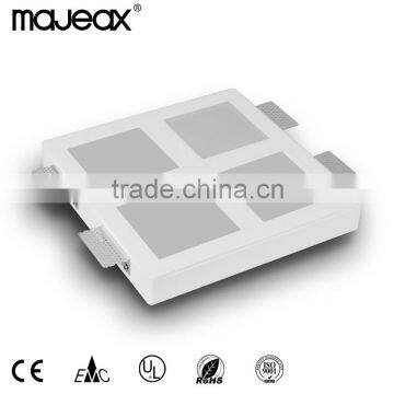 cheap modern european trimless led plaster square ceiling flat