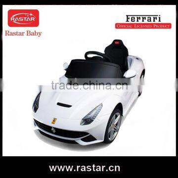 Battery opreated PP plastic type Ferrari F12 Licensed Ride on car for kids