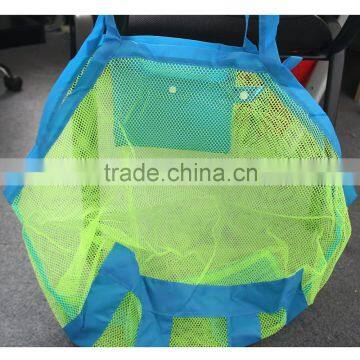 Good for the Beach Family Children Play Mesh Beach Tote Bag Swimming Polyester Wholesale Mesh Bag photo-6