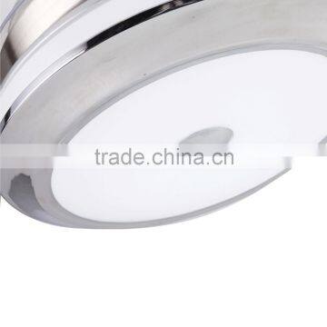 White Light Simple European Design Ceiling Fan