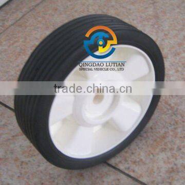 solid rubber wheel