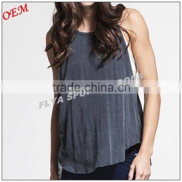 2016 Hot Selling Yoga Wear Tank Top for Women Gym Tank Top Sexy Tops Womens Singlets, Girls Gym Stringer Singlets photo-2