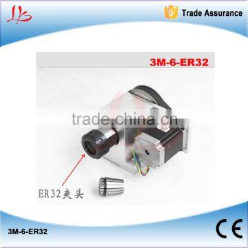 Rotary Axis With Collet 4th Axis Harmonic Drive