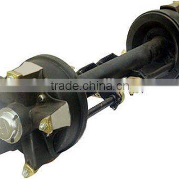 American type semi trailer spokenaxle