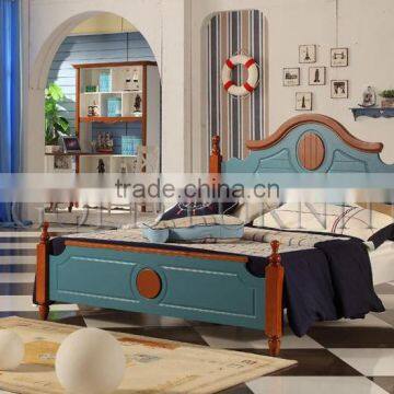 new model luxury bedroom furniture wood prices(SZ-BT9903)