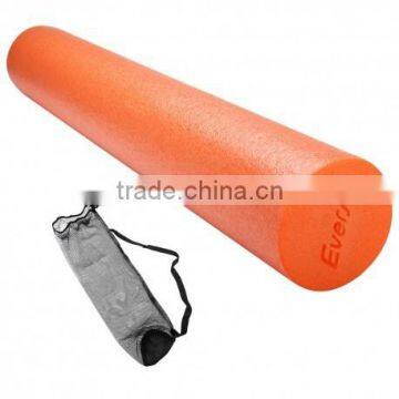 EPE 45CM Length two-tone Yoga Foam Roller/ high density yoga column/massage roller