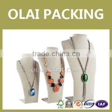 2014 high-end jewelry display for necklace