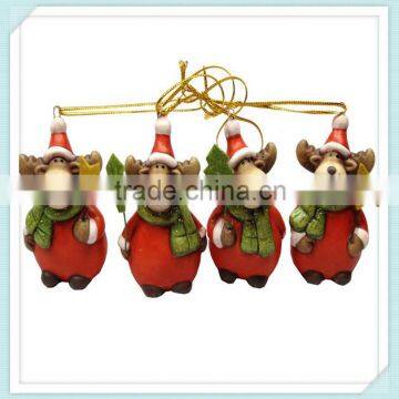 Hot selling ceramic Christmas Decor Christmas Ornament