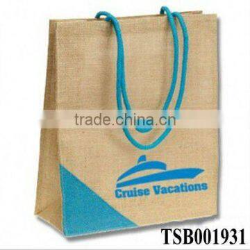 hot sale fashion promotional jute bag plant