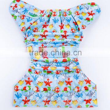 AnAnBaby New Printed Baby Cloth Diapers Reusable Bulk Cloth Diapers photo-4