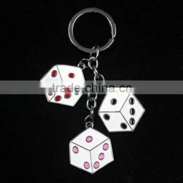 2014 Fashion High Quality Dice Shaoe Keychain