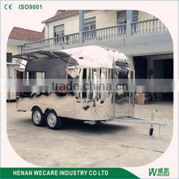 Diner customized electric food truck WECARE stainless steel cart