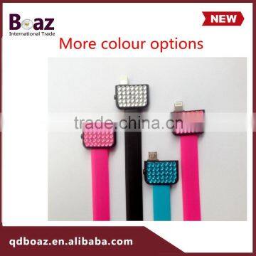 Colorful Fashion Universal Bracelet Charger Cable for Smartphone photo-2