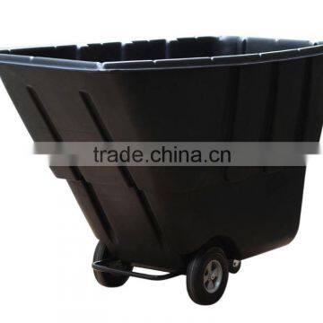 Tilt Truck, 1 Cu. Yd. Volume Capacity, 600 Lb. Load Capacity, Light-Duty Hopper Type