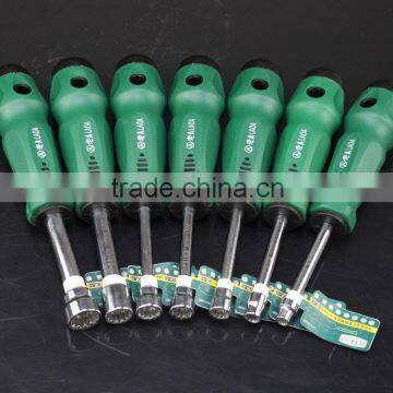 LAOA12 Angle Torx CR-V Mulction Socket Screwdriver Rubber Handle Screw Driver Tool Arbor Hardening Antislip Metal For Hex Screw photo-6