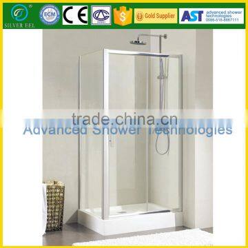 Portable sliding shower cabin glass with CE certificate