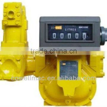 positive displacement flow meter use for oil and water