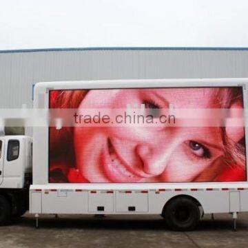  express popular p8 full-color truck mounted screen/advertising display for moving truck