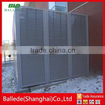 easy install flexible louver fence manufacture