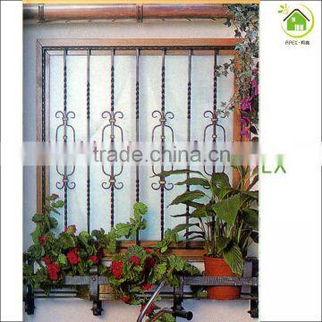 Beautiful Decorative Wrought Iron Windows Grill Design photo-3