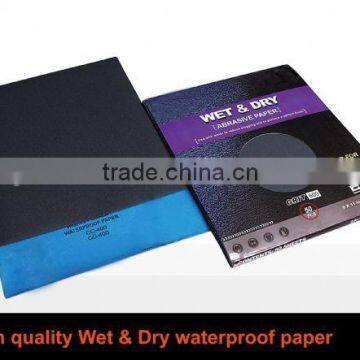 Wet & Dry Waterproof Paper for Damp Smoothing of Automotive Bodies Ideal for Hand Tooling on Paints in General on Wood Plastics photo-2
