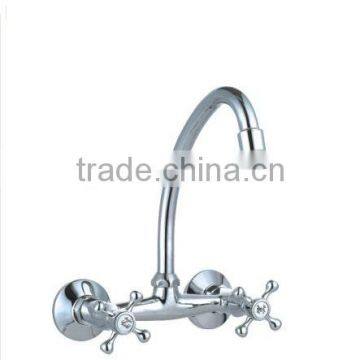 Dual handle kitchen mixer