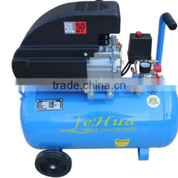 25L 50L 2HP 8bar portable piston direct driven air compressor