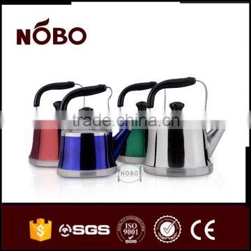 wholesale color spraying stainless steel antique water kettle