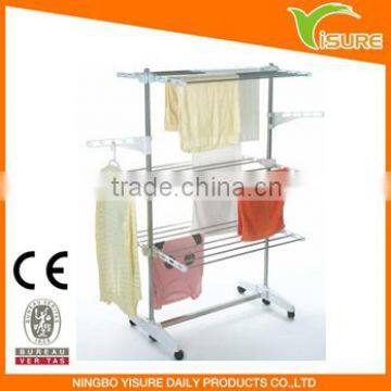 stainless steel material 3layer floding multifunctional ground hanger as seen on tv