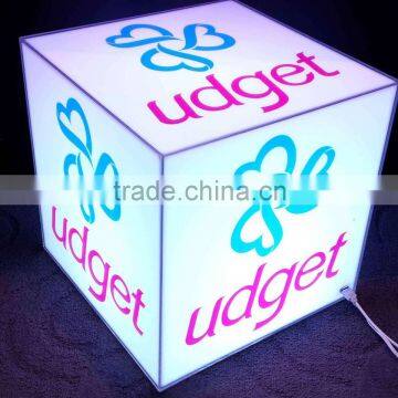 White Acrylic Cuboid Led Light