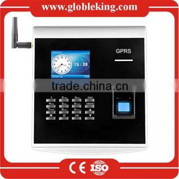 SIM Card finger print time attendance and access control system with and gprs