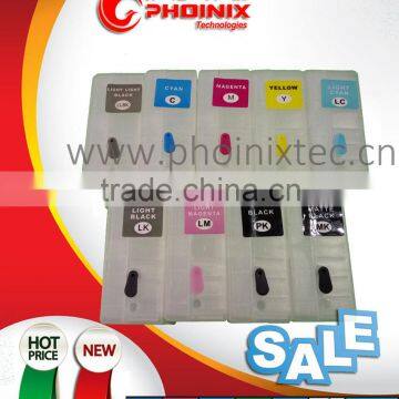 Printer Ink Cartridge for Epson P800 Refillable Cartridge with Permanent Chip