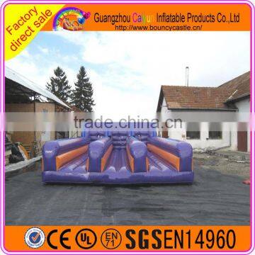 3 people inflatable bungee run game high quality